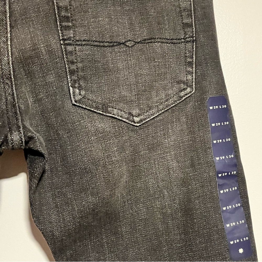 NWT Lucky Brand Slim Fit Coolmax Dark/ black wash denim W29 L30 - Picture 8 of 14